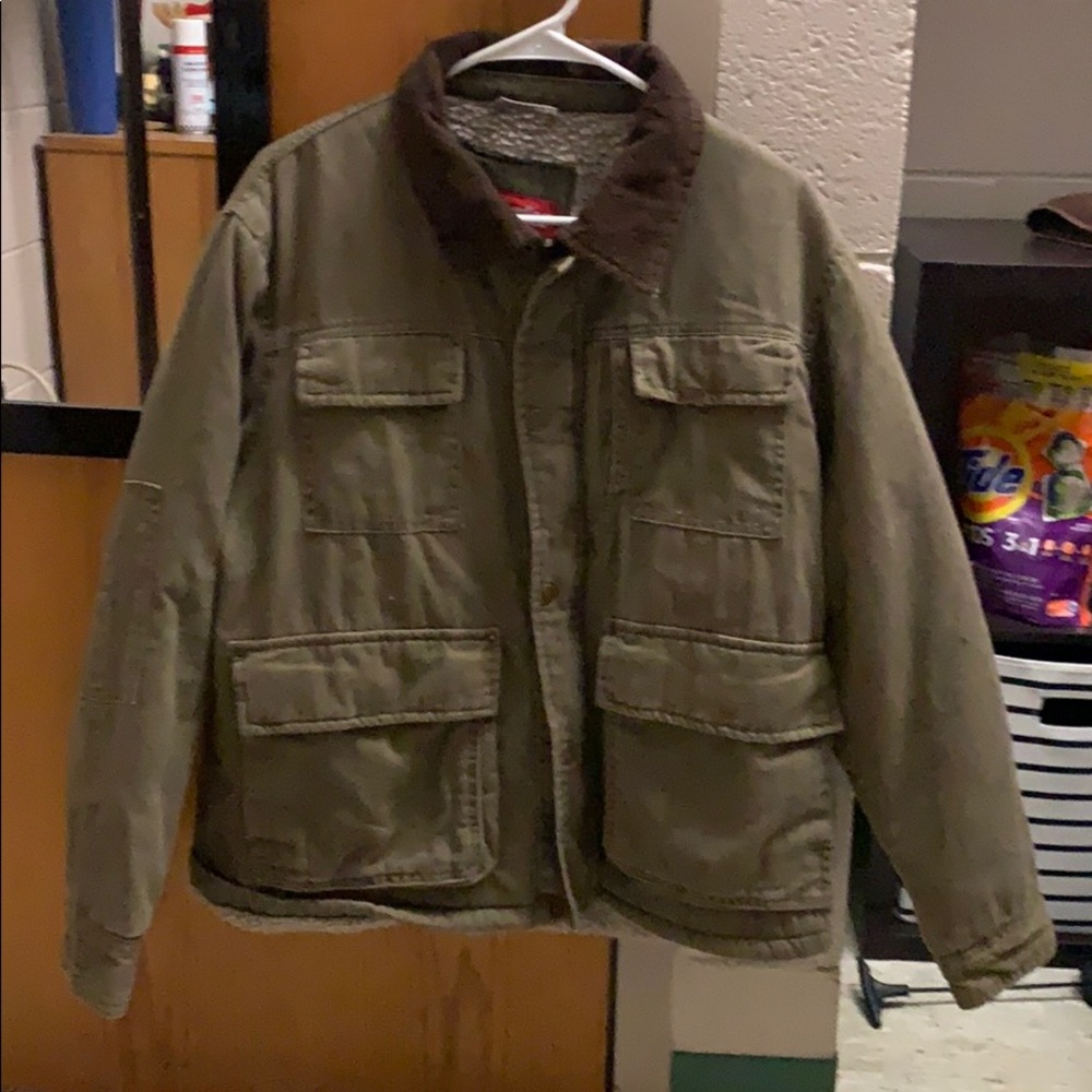 Large Green Coat